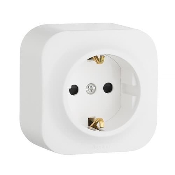 Розетка 2K+3 без шт.  бел. Forix Legrand