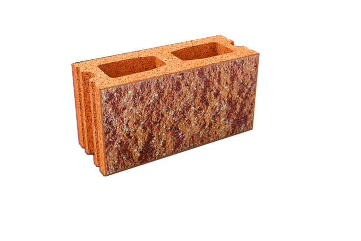 Բլոկ Սպլիտ բաց ծիրանագույն 39*19*20սմ  1-26 Shen