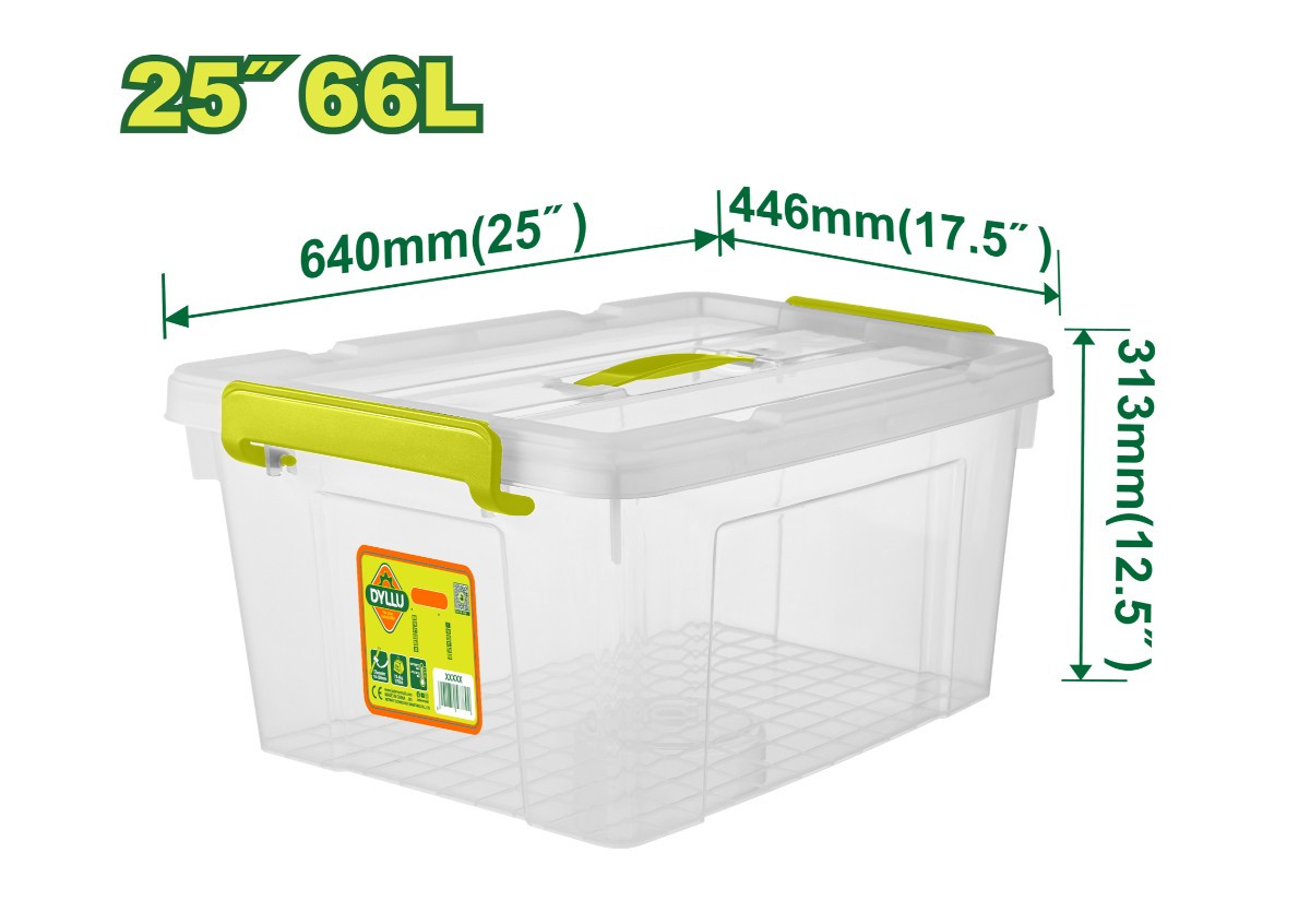 Պահեստավորման պլաստիկ տուփ 66լ DTTB2370 DYLLU