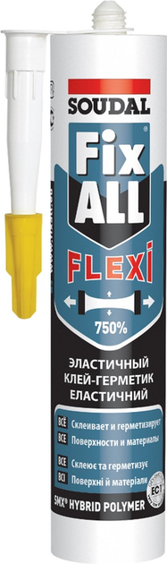 Սոսինձ-հերմետիկ Fix All Flexi մոխրագույն SOUDAL