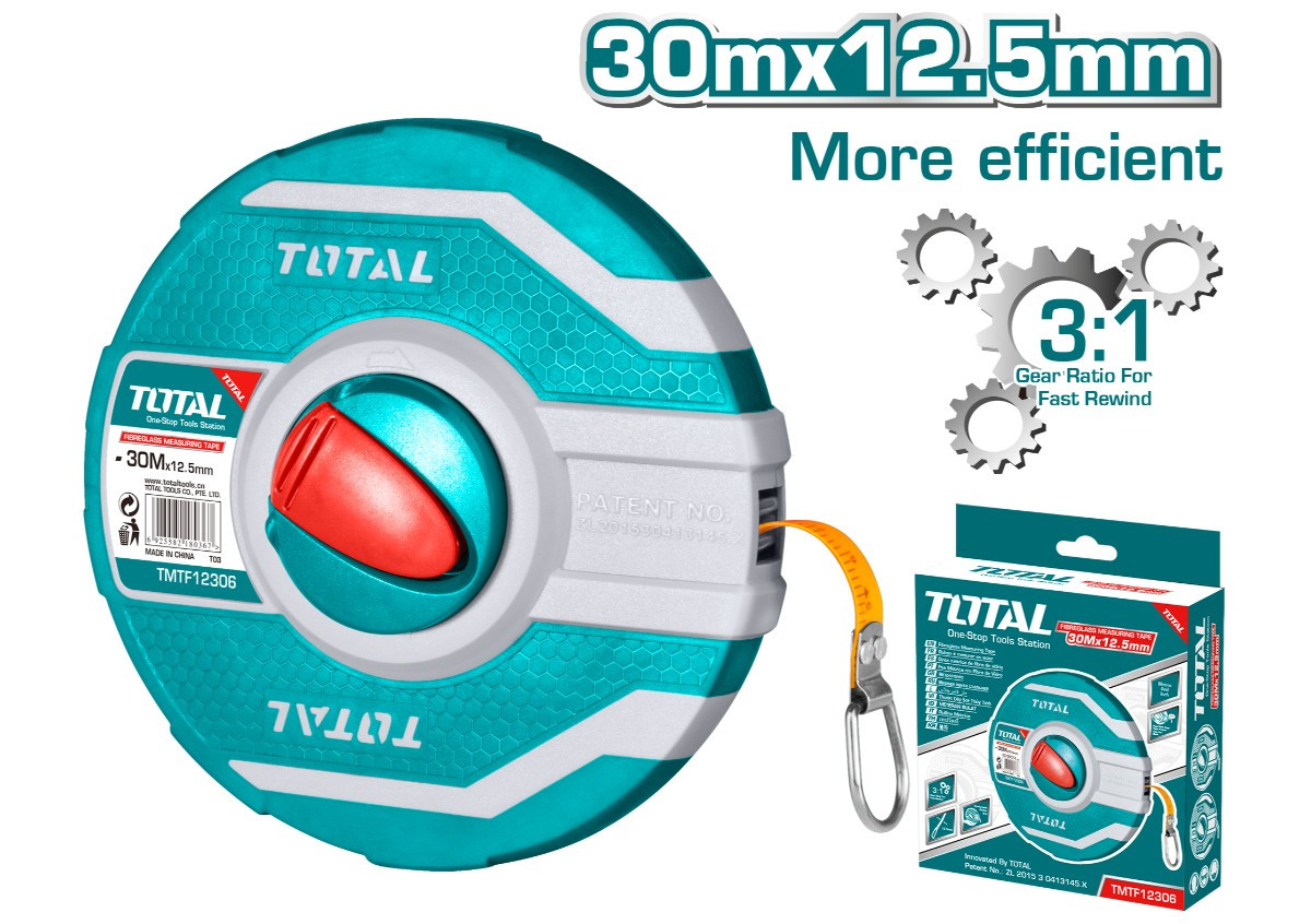 Մետր 30մ TMTF12306 TOTAL