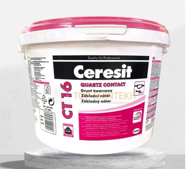 Նախաներկ ավազային հատիկներով CT 16  16կգ Ceresit