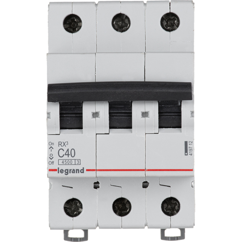 Ավտ․ անջատիչ RX3 MCB 3P C40 4500A  Legrand