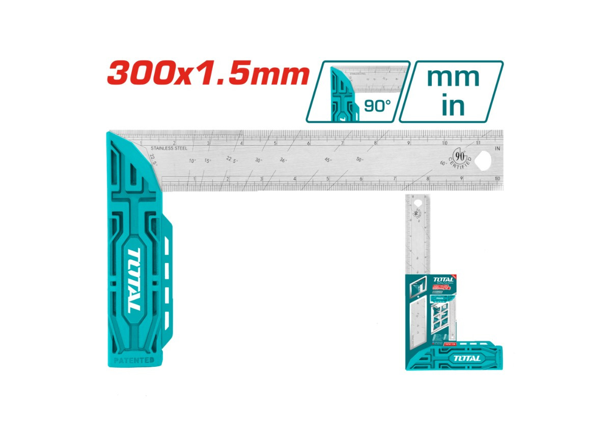 Угольник строительный 300мм  TOTAL TMT61126