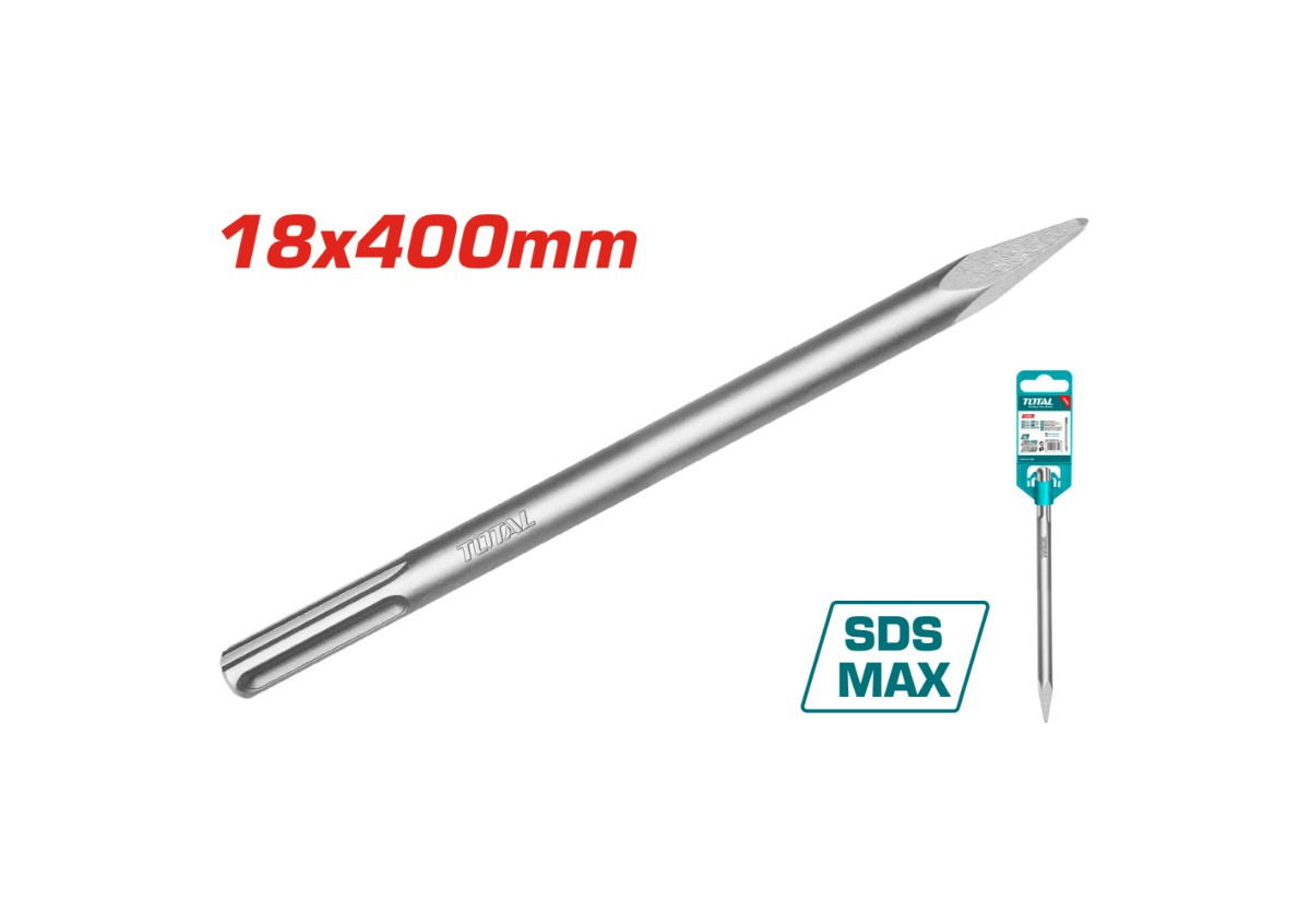 Հորատիչի պիկ SDS MAX 18x400մմ TOTAL TAC1521182
