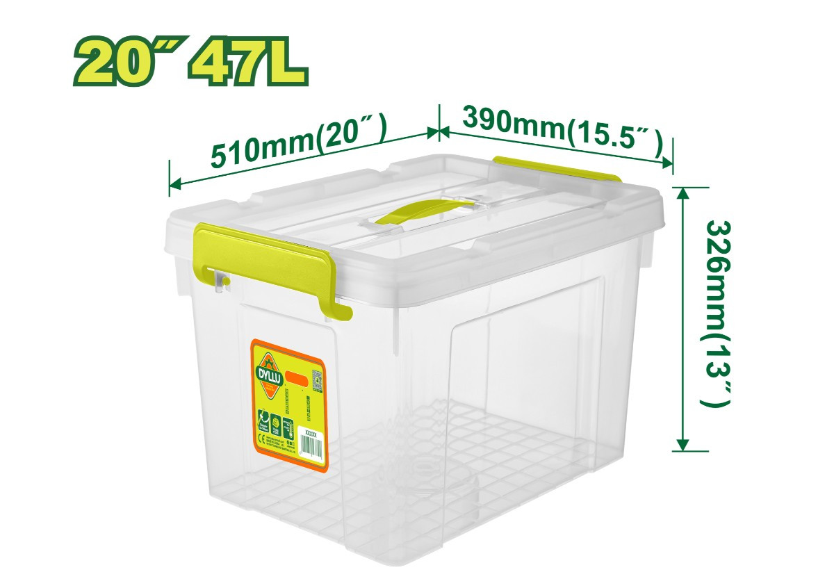 Պահեստավորման պլաստիկ տուփ 47լ DTTB2350 DYLLU