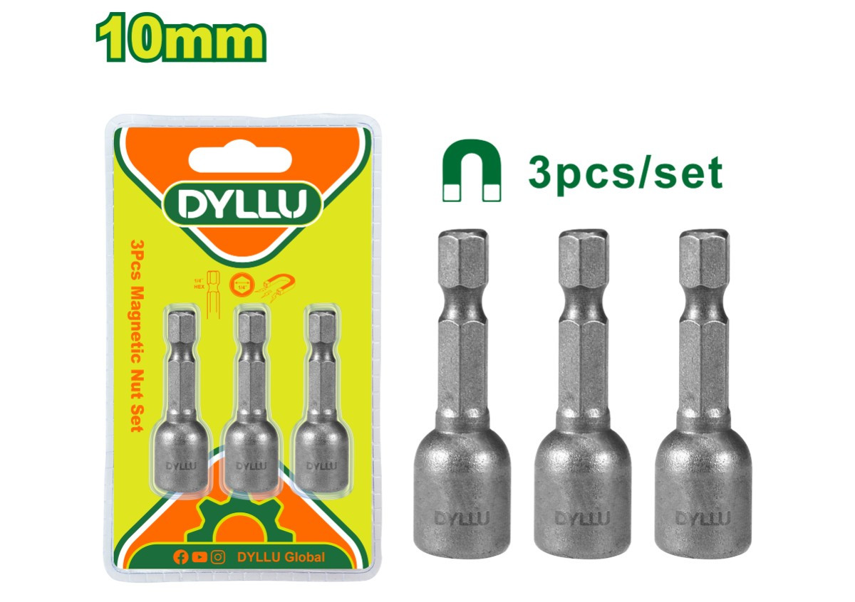 Набор магнитных держателей для винтов 3шт DYLLU DTWR1K10 10мм