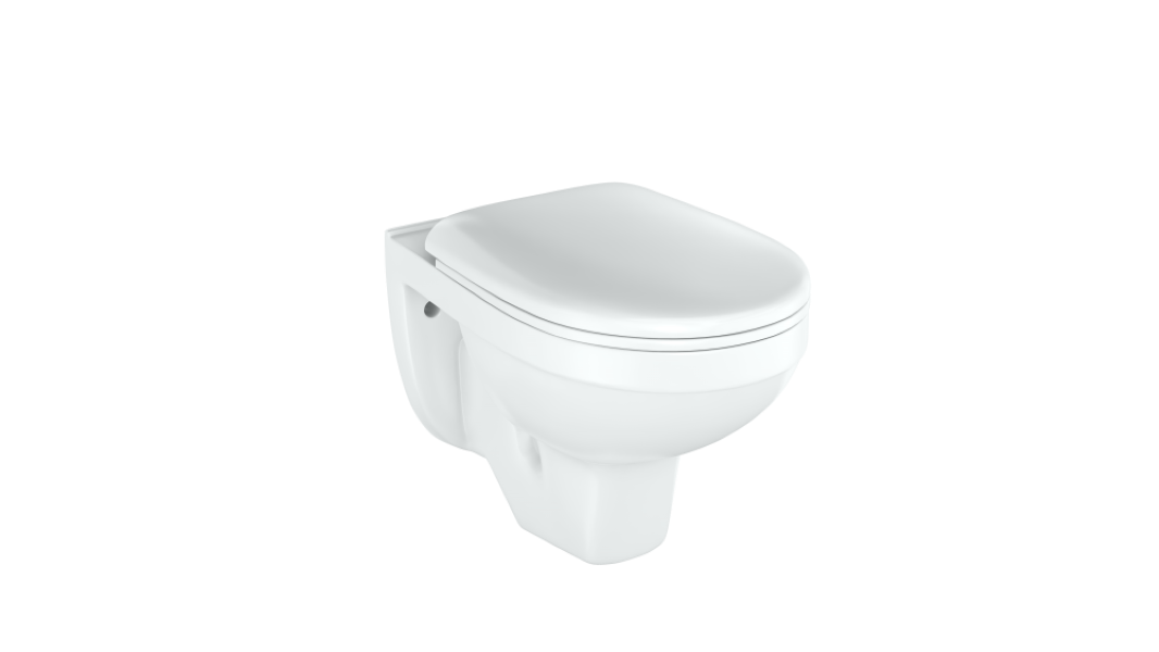 Զուգարանակոնք կախովի  RIO  52*35սմ  սպիտակ ROSA