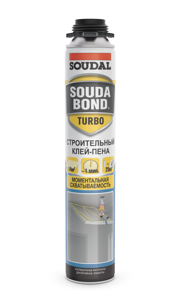 Փրփուր-սոսինձ արագ չորացող SOUDAL