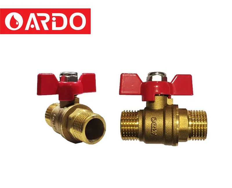 Кран латунный 15 1/2НР*1/2НР ARDO