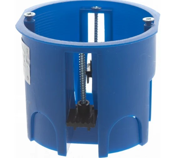 Մոնտաժային տուփ խորը (HF) 68х60մմ կապույտ Промрукав