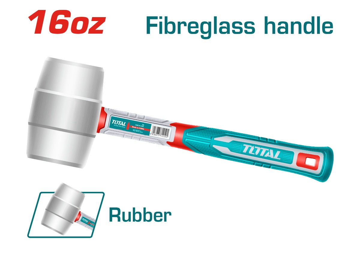 Մուրճ ռետինե TOTAL THRUH6916