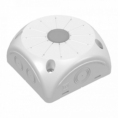 Բաժանման տուփ (HF) 100*100*50մմ տեսախցիկի սպիտակ ПРОМРУКАВ