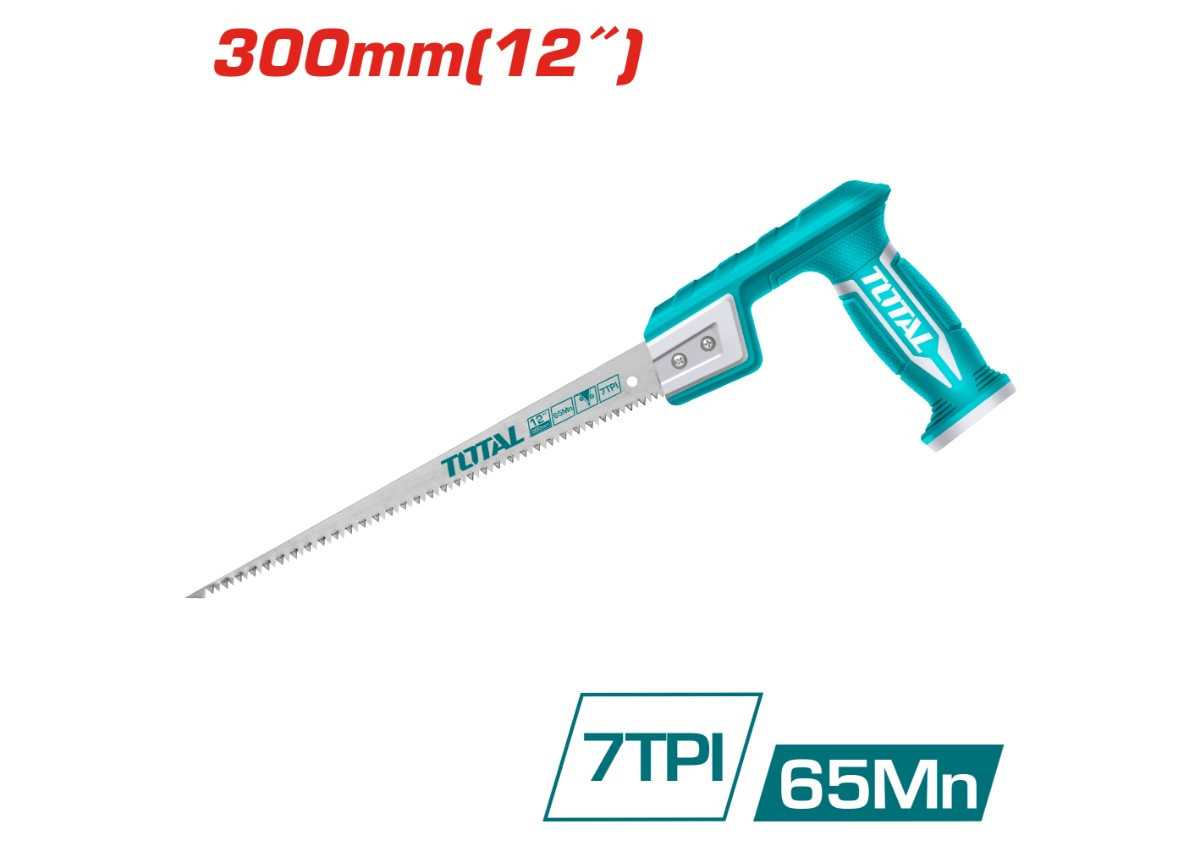 Ձեռքի սղոց 300մմ բարակ TOTAL THCS30026