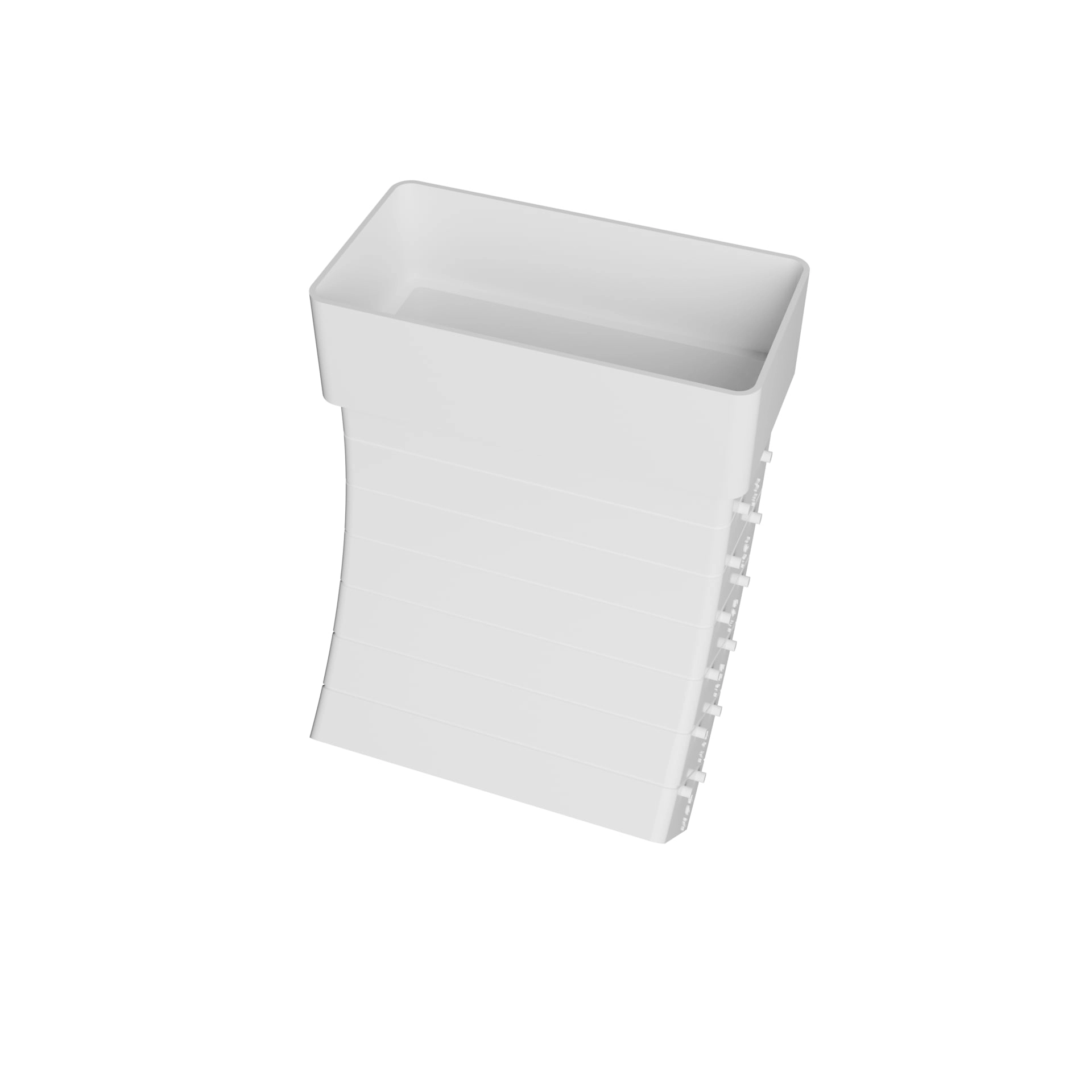 Օդափոխության անկյունակ (ծունկ)  55х110մմ 511KRPV  ERA