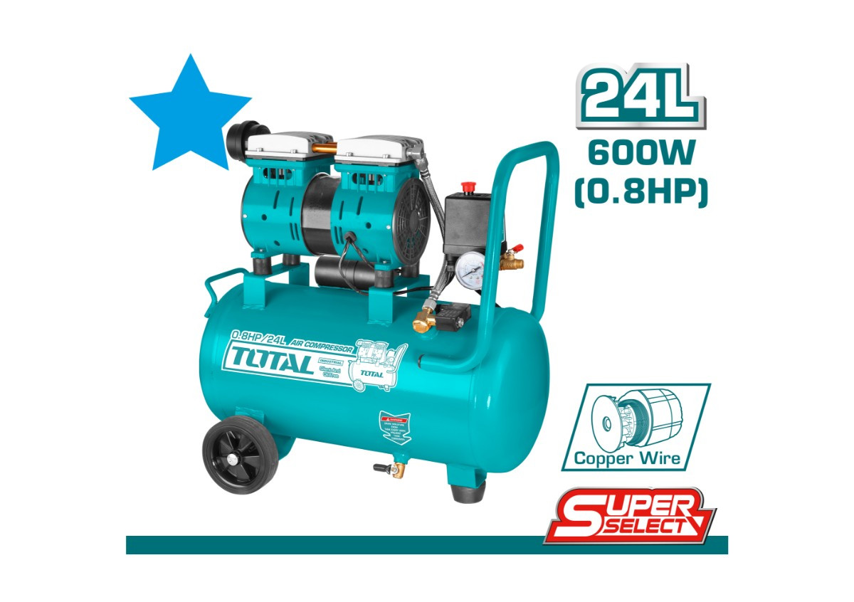 Կոմպրեսոր 24լ TOTAL TCS1075248