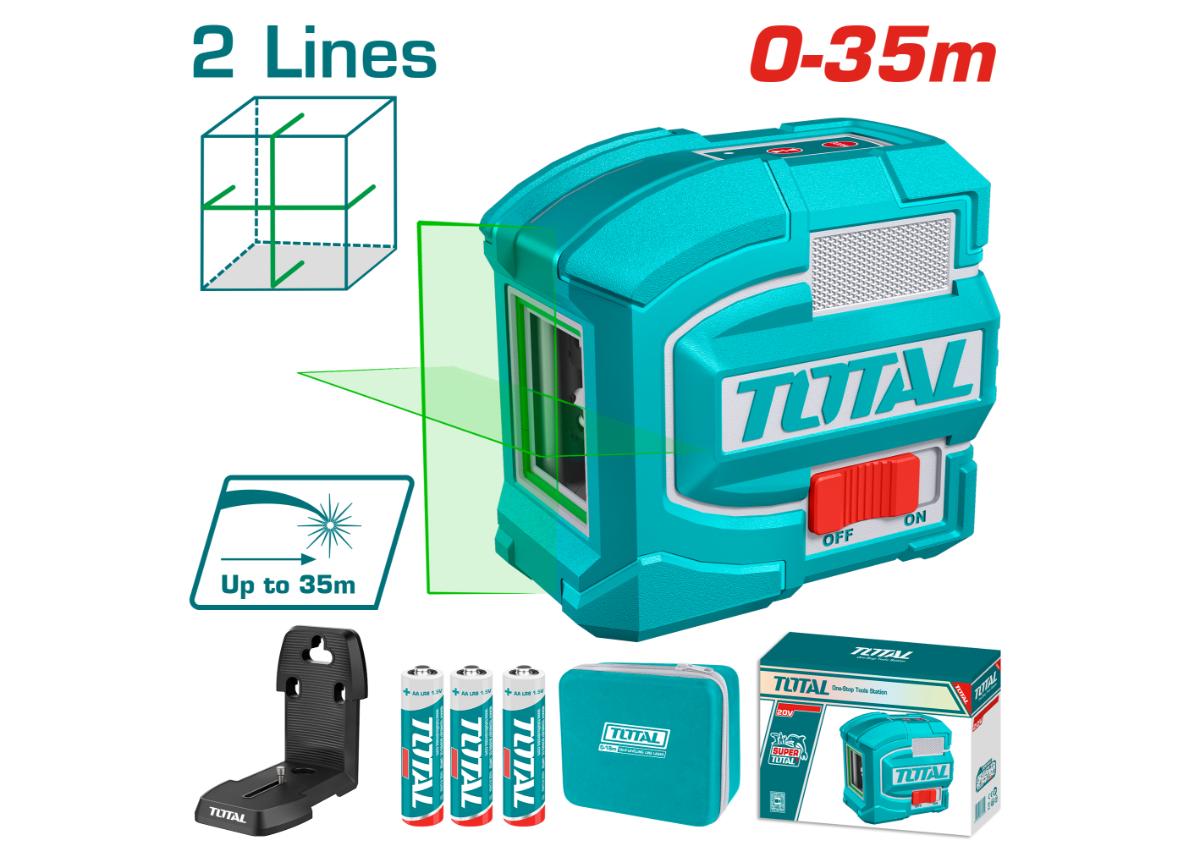 Лазерный уровень 0-35մ TOTAL TLL156601