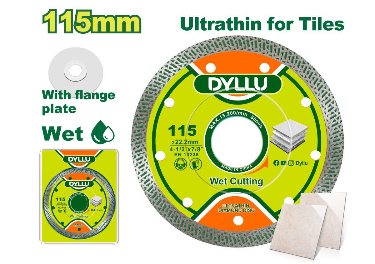 Диск алмазный ультратонкий DYLLU DTDC4K02 115 мм