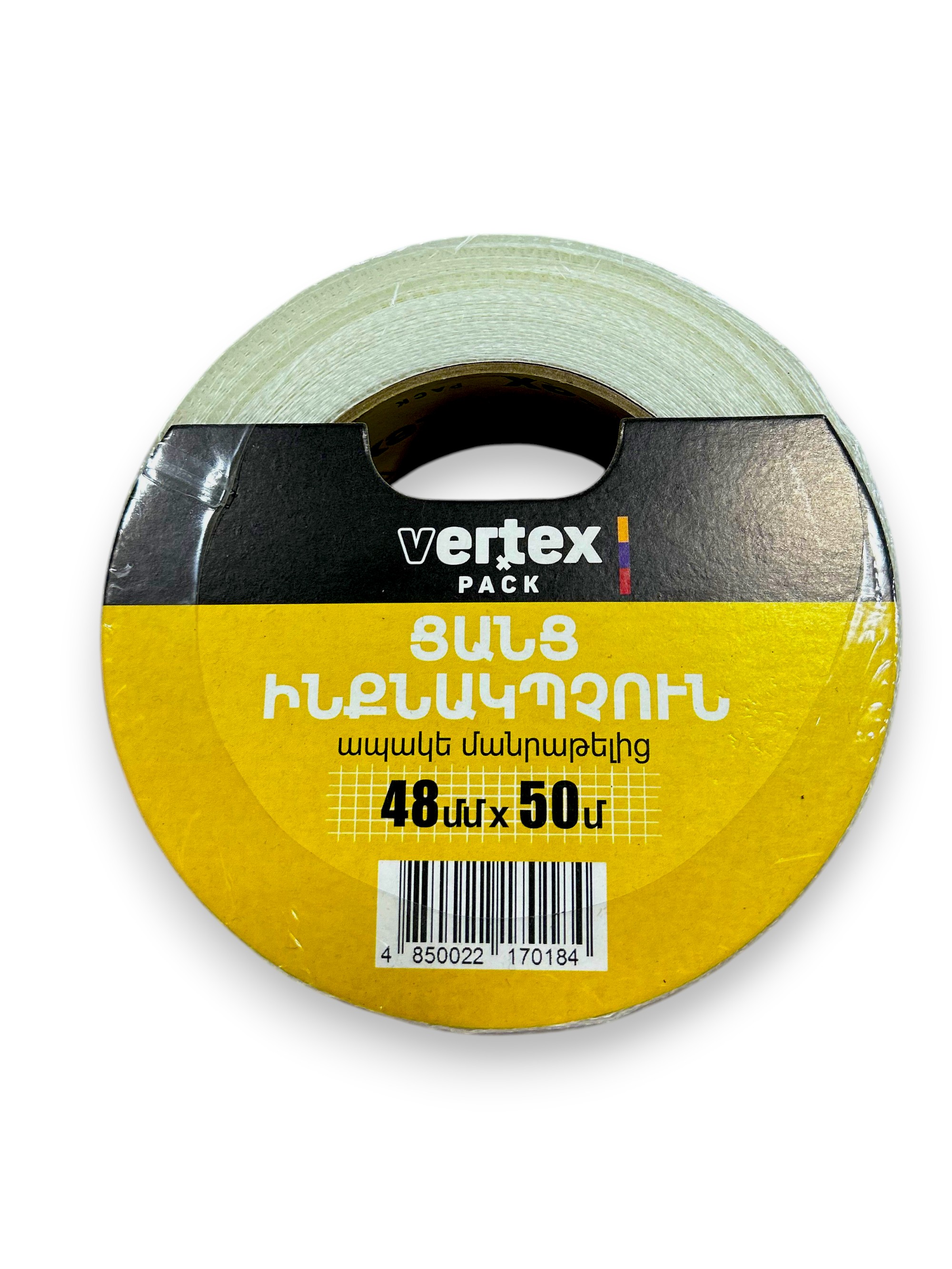 Ցանց ինքնակպչուն ապակե մանրաթելերից 48մմ*50մ Vertex