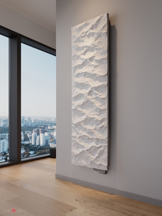 Պատի ռադիատոր WNCV-1810/576 (D50R K-RAL9003 Л-L04) SAN GALLI