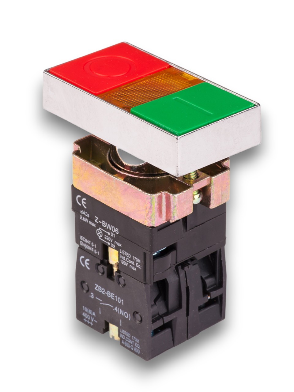 Кнопка со светом «Старт/Стоп» XB4-BW8365 ANDELI