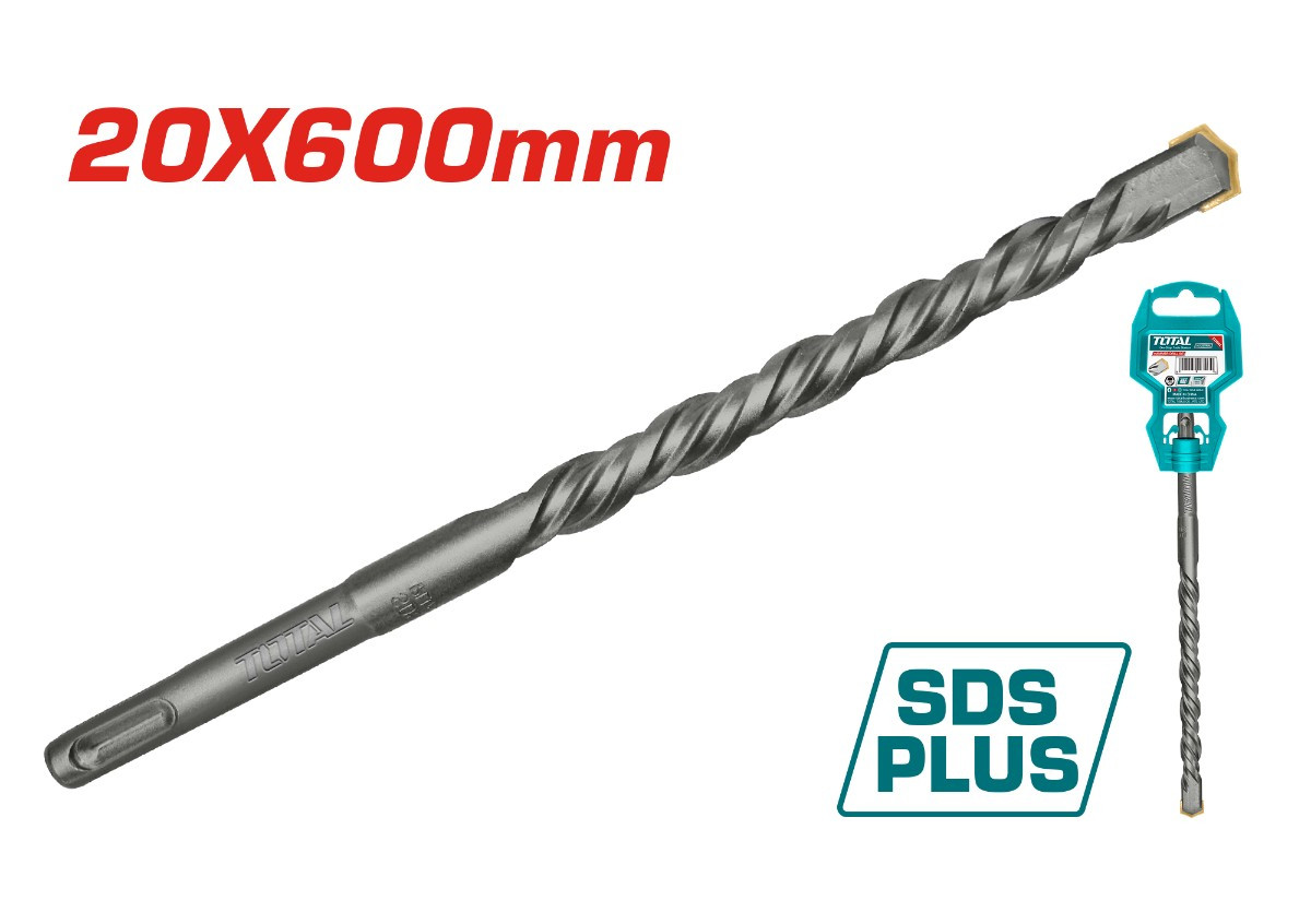 Հորատիչի գայլիկոն SDS Plus 20x600մմ TOTAL TAC312005