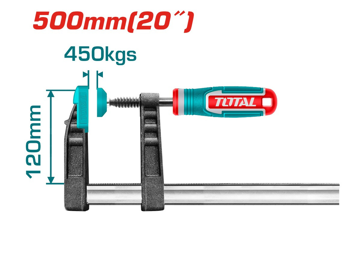 Սեղմիչ 500մմx120մմ  F TOTAL THT1321203