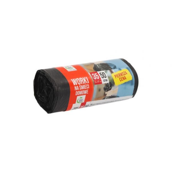Мешки для мусора 35л 50шт Stella