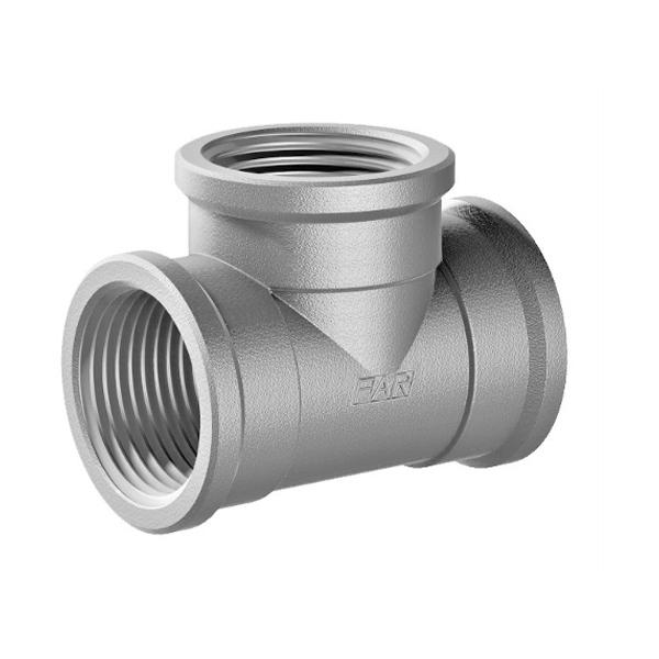 Тройник хром. 2" ВР FAR