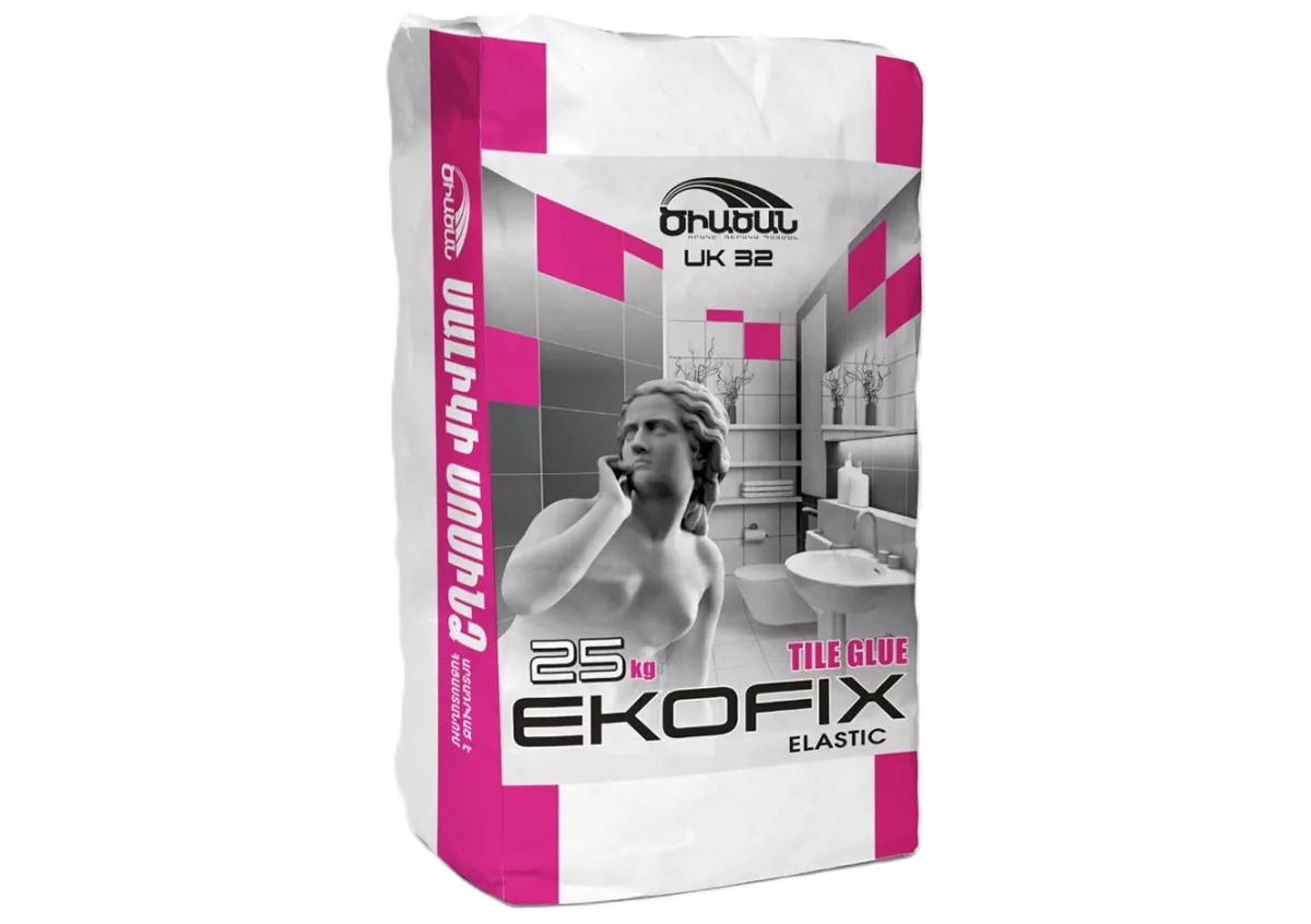Клей для плитки EKOFIX эластичный 25кг  ԾԻԱԾԱՆ