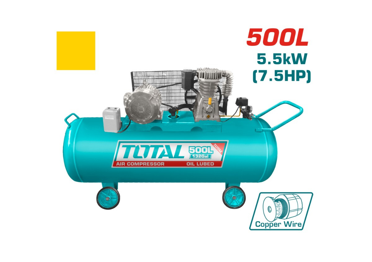 Կոմպրեսոր եռաֆազ 500լ TOTAL TC1755002