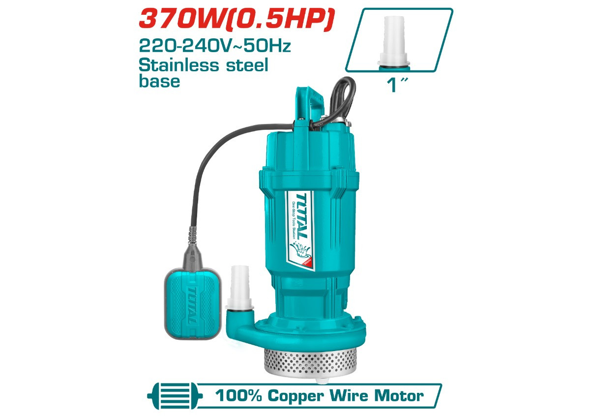 Հորի պոմպ  370W TOTAL TWP63706
