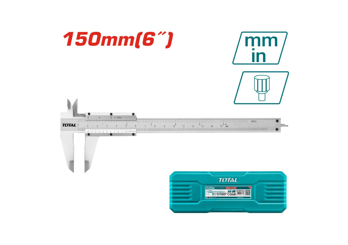 Ձողակարկին 0-150մմ TOTAL TMT311501