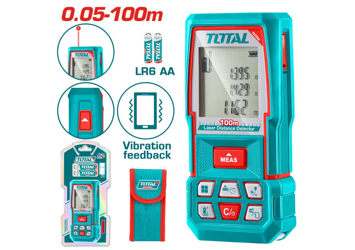 Լազերային հեռաչափ 0,05-100մ TOTAL TMT51036
