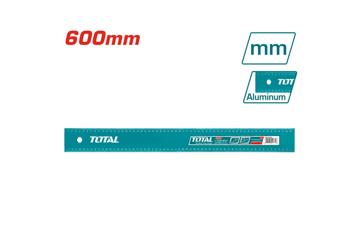 Ալյումինե քանոն 60սմ TOTAL TMT636002