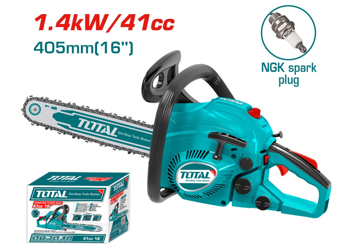 Бензопила 1.4 кВт TOTAL TG5411611