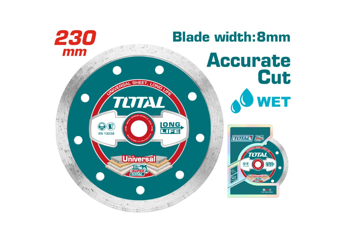 Ալմաստե սկավառակ 230մմx22․2մմ  TAC2122303 TOTAL