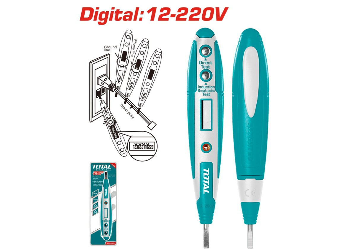 Ինդիկատոր էլեկտրոնային 12-220V TOTAL THT292201