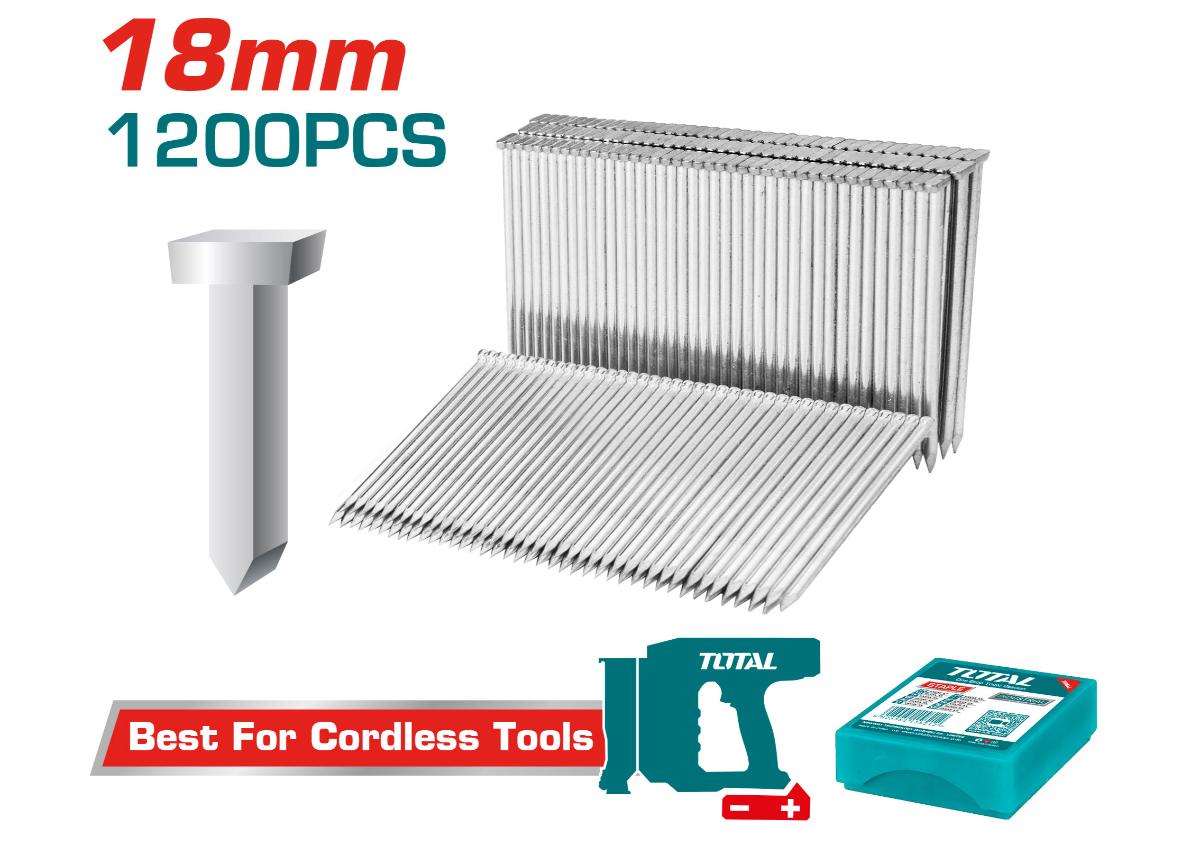 Մեխ բետոնի  18մմ,տուփում 1200 հ․  TAC12018 TOTAL