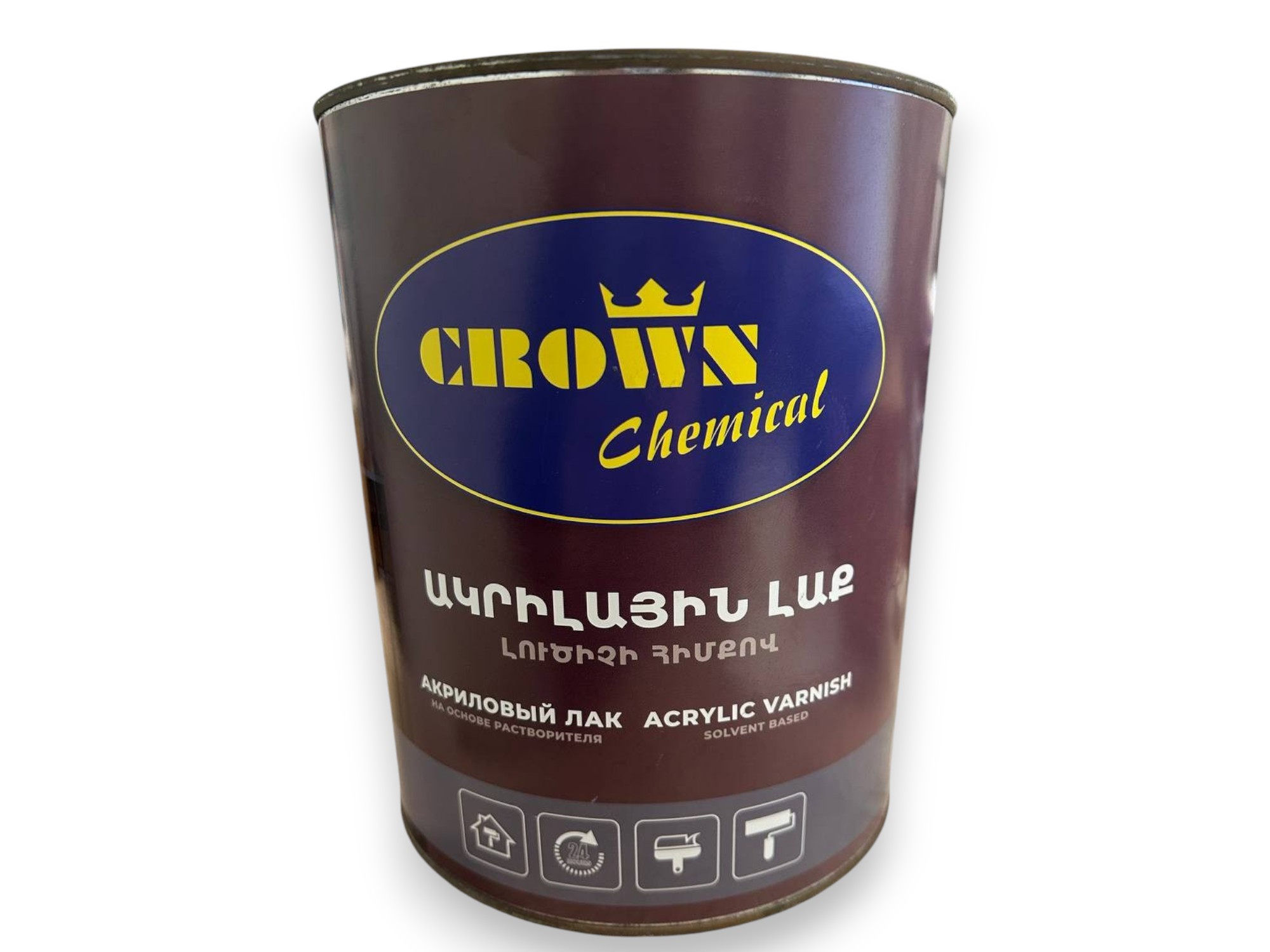 Ակրիլային լաք 2,7կգ Crown
