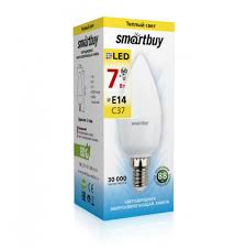 ԼԵԴ ԼՈՒՍԱՏՈՒ C37 7W E14 3000K SBL-C37-07-30K-E14 SMARTBUY