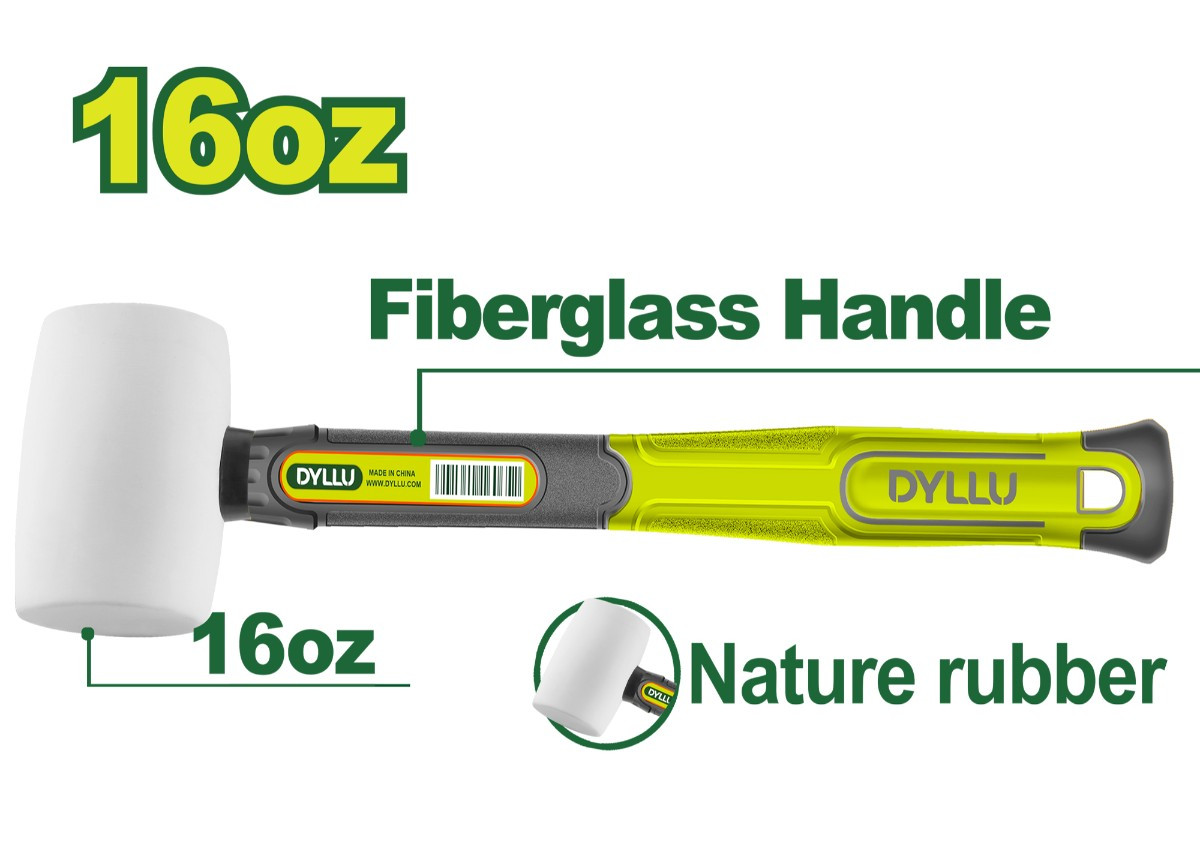 Ռետինե մուրճ DYLLU DTHM7304 450գր