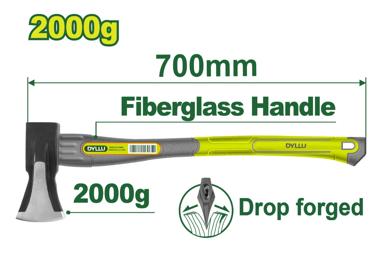 Կացին 2000գր  DTHM6322  DYLLU