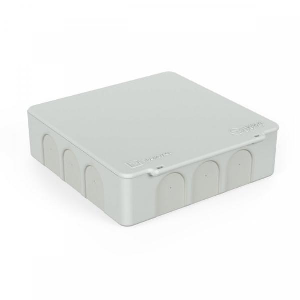 Բաժանման տուփ ուղիղ մոնտաժ (HF) 100*100*30մմ մոխրագույն ПРОМРУКАВ