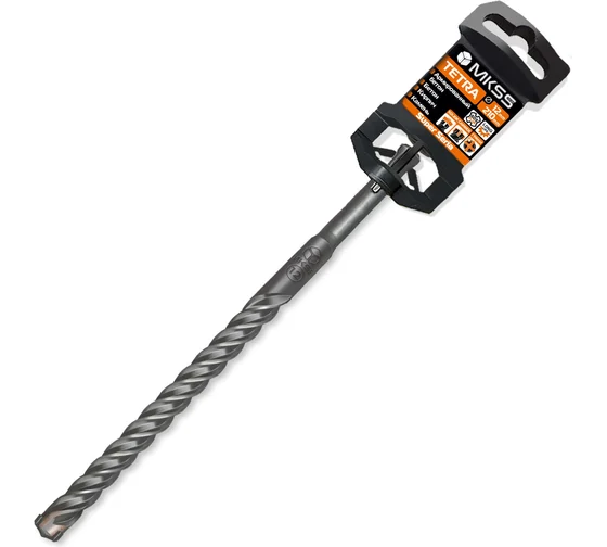 Бур SDS-plus по бетону  12x210 мм  "TETRA" MKSS