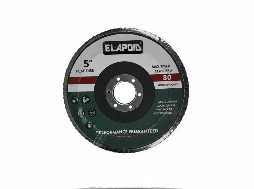 Հղկող ֆլեպ սկավառակ  կապույտ 125*80P  Elapoid