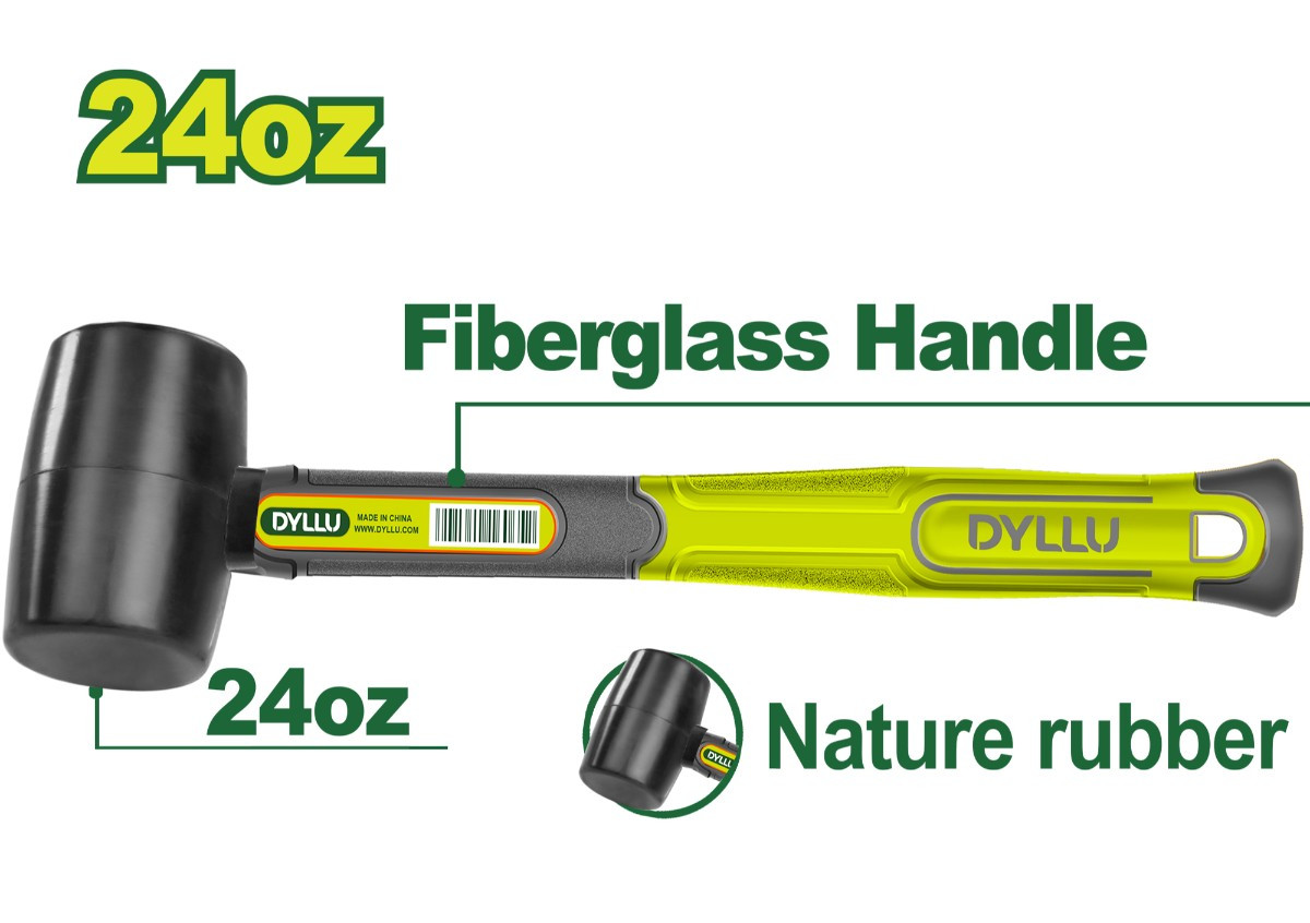 Ռետինե մուրճ DYLLU DTHM7306 660գր