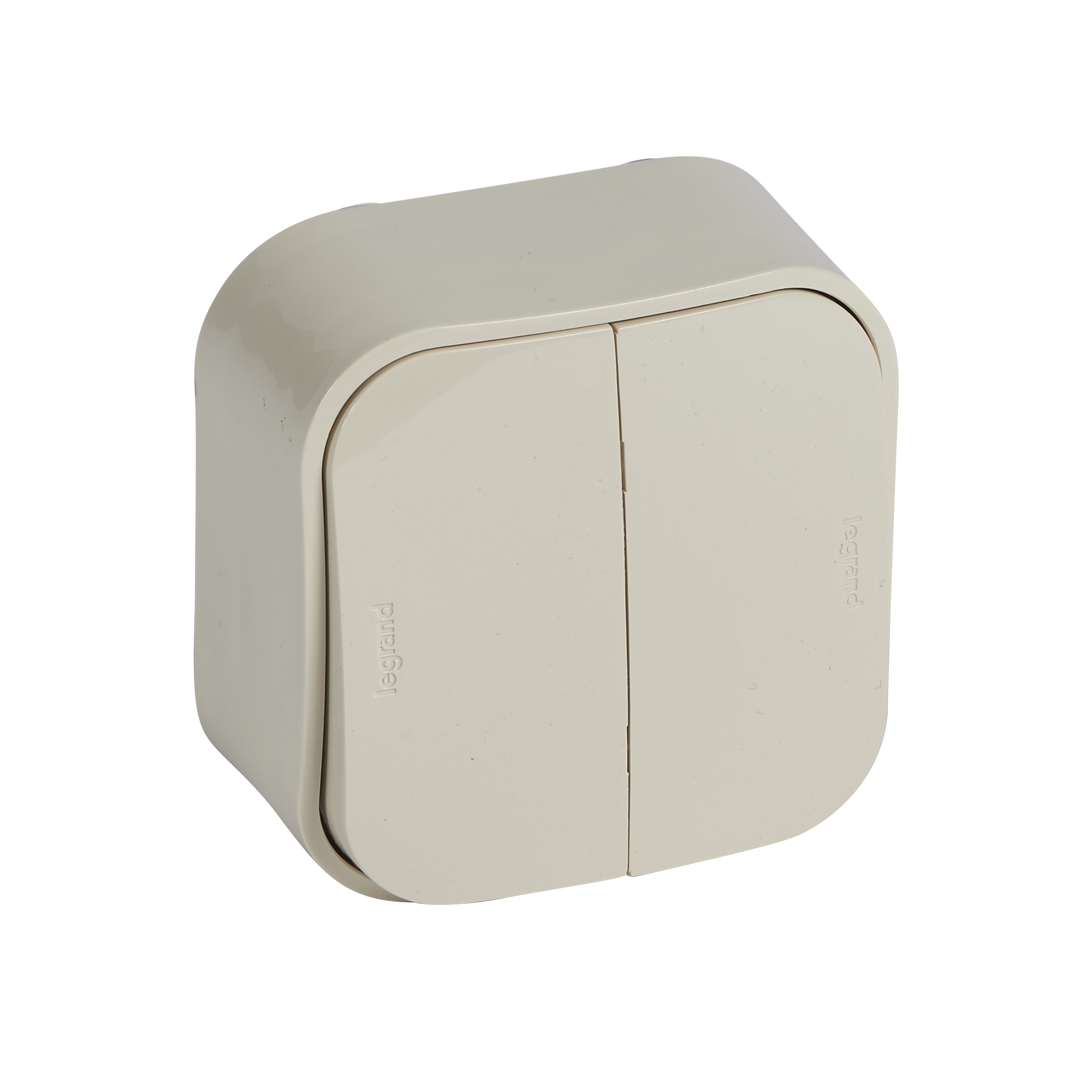 Փոխանջատիչ 2ստեղն  10A փղոսկր Forix  Legrand