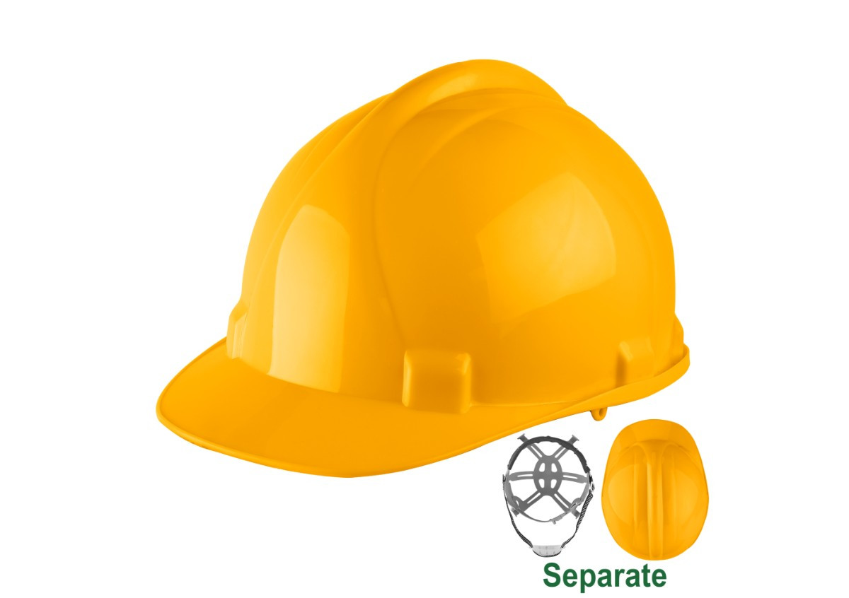 Строительный шлем DYLLU DTSH1302 желтая