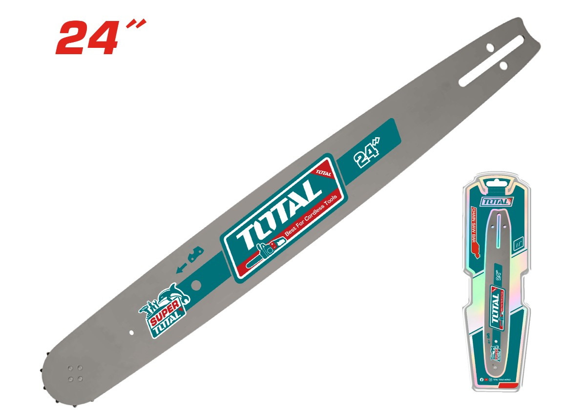 Շղթայավոր սղոցի քանոն 24'' 61սմ TOTAL TGTSB52401